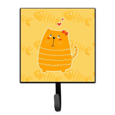 Carolines Treasures Fat Cat Love Leash or Key Holder BB6746SH4